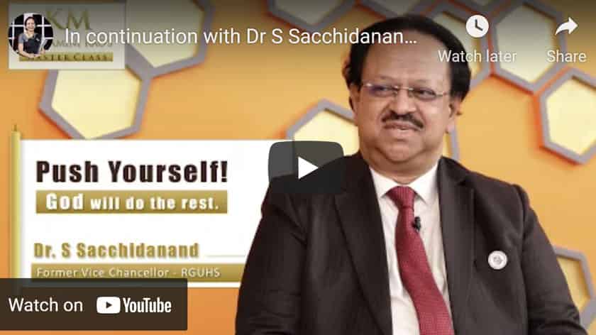 dr s sacchidanand